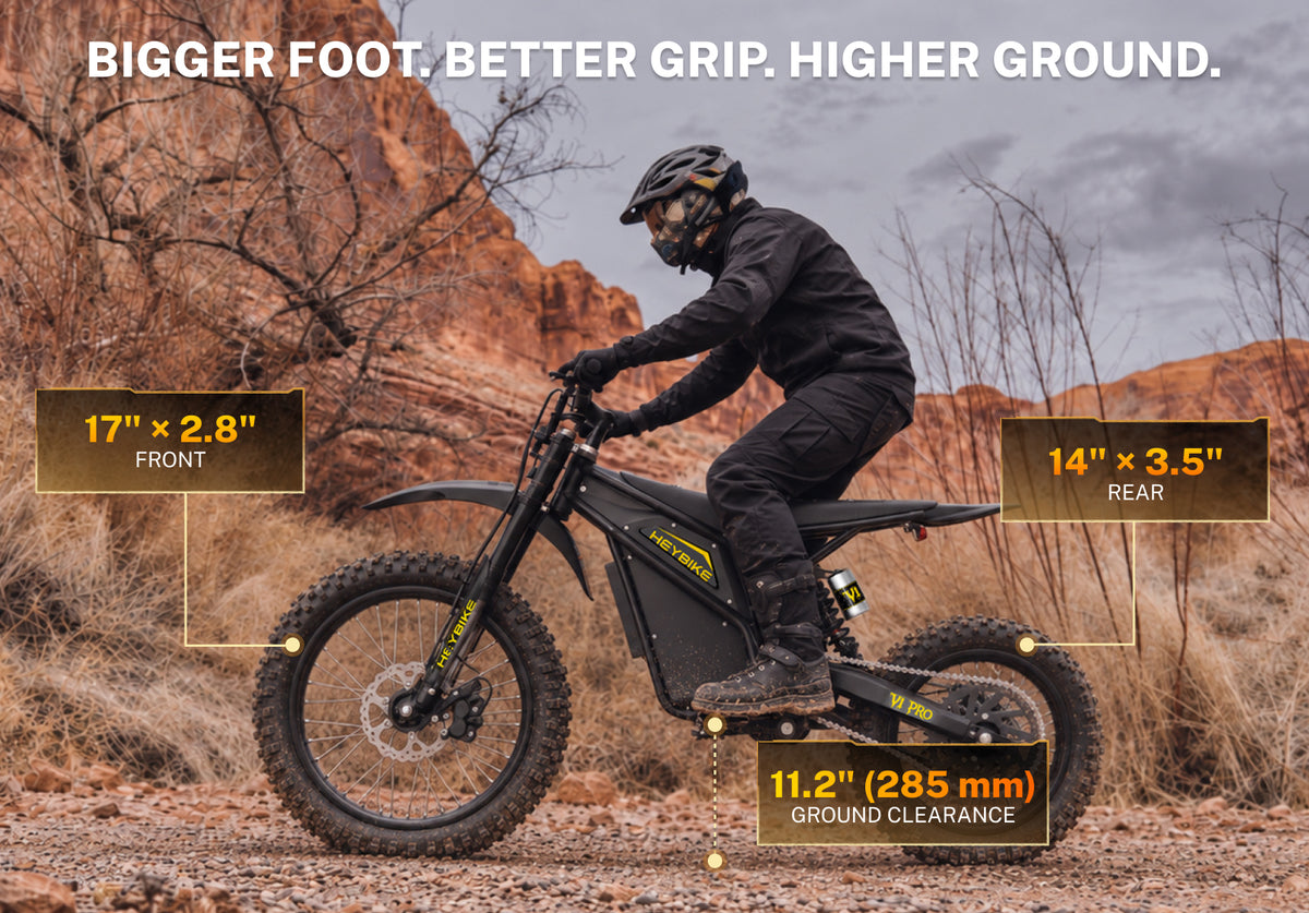 Heybike V1 Pro 72V Electric Dirt Bike