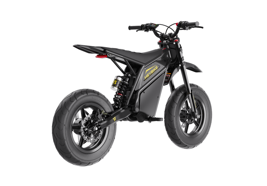Heybike V1 E-Dirt Bike + Supermoto Tire Set
