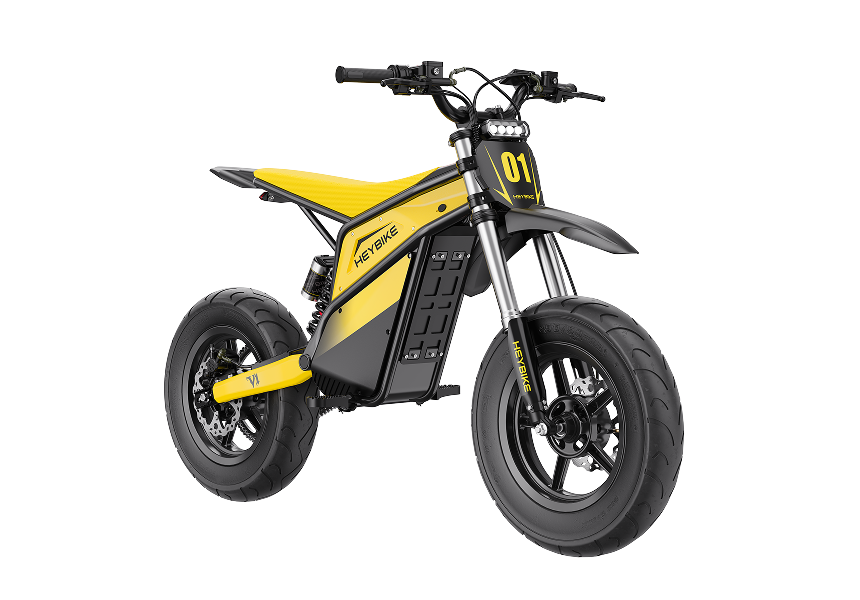 Heybike V1 E-Dirt Bike + Supermoto Tire Set