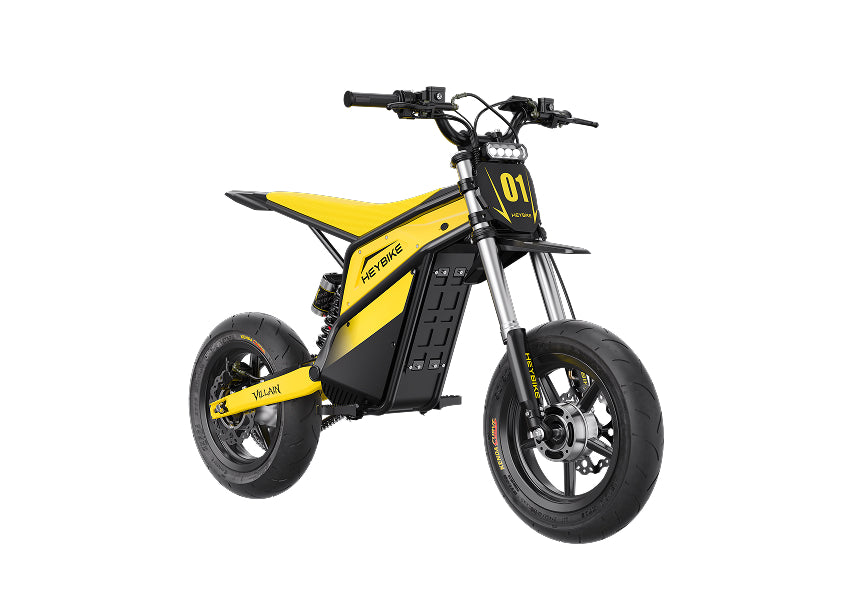 Heybike Villain Classic with Supermoto street tires