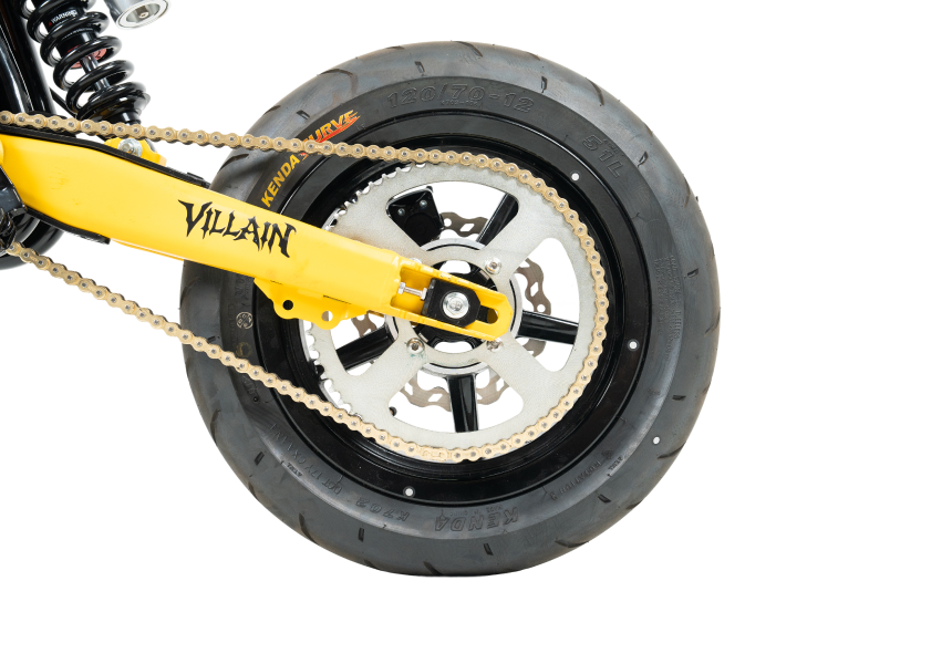 Heybike Villain + Supermoto Tire Set