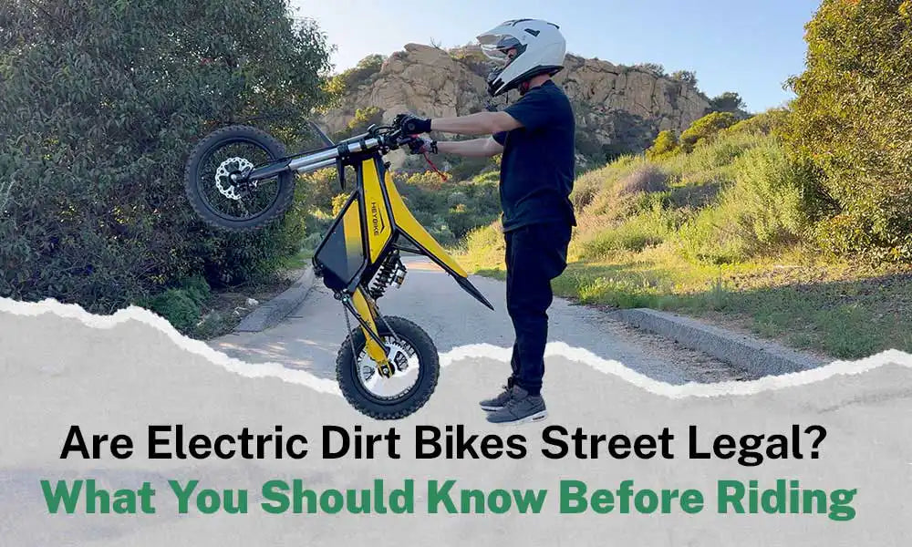 Are Electric Dirt Bikes Street Legal?