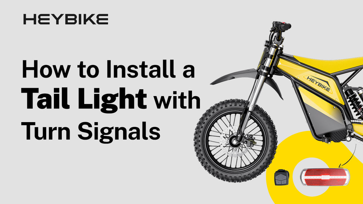 How to Install the Tail Light with Turn Signals