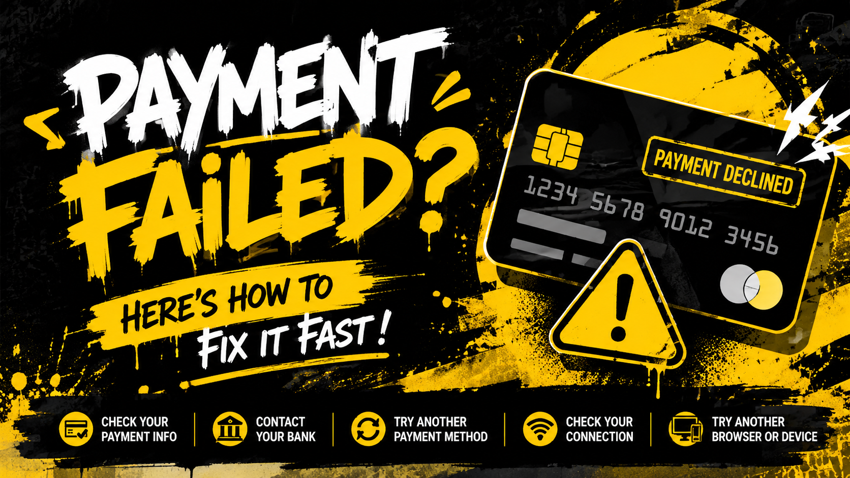 Can’t Submit Your Order Payment? Full Guide to Resolve Transaction Failures & Finish Checkout Smoothly