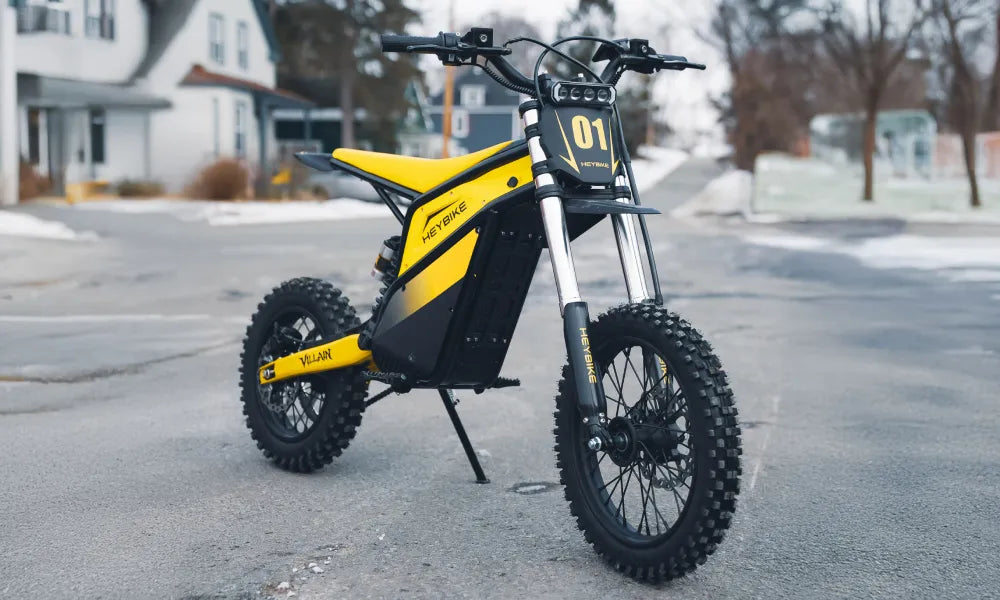 long range electric dirt bike