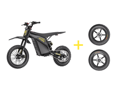 ⚡$400 off - Heybike Villain + Supermoto Tire Set