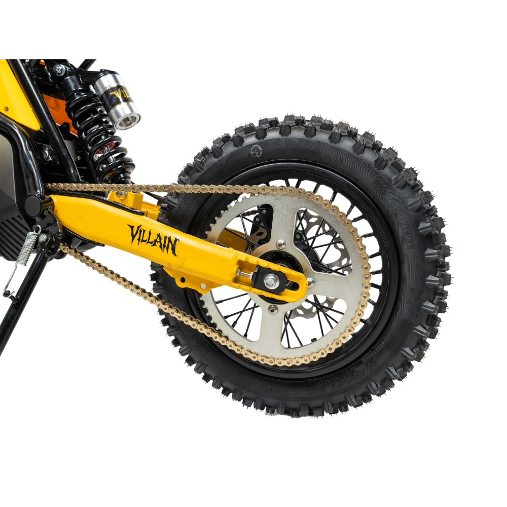 Heybike Villain Gold Chains for E-Dirt Bike