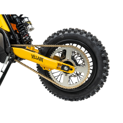 Heybike Villain Gold Chains for E-Dirt Bike