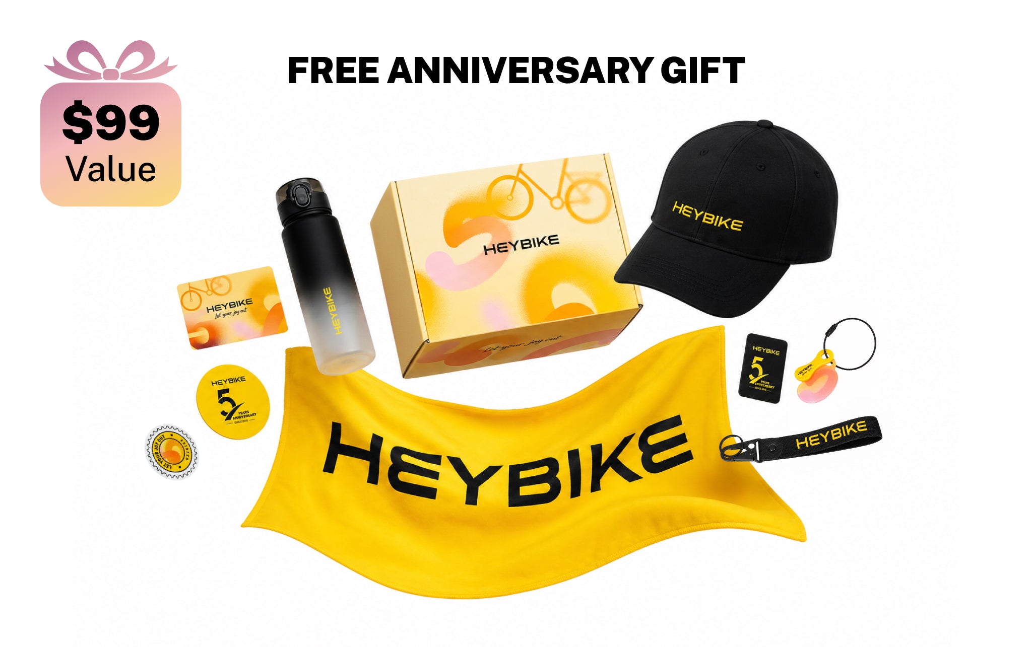 5th Anniversary Gift Box($99 Value)