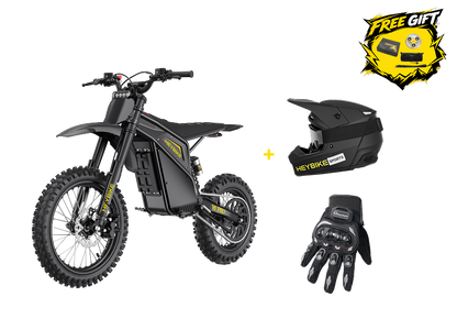 Heybike V1 Pro Electric Dirt Bike + Safety Kit Bundle