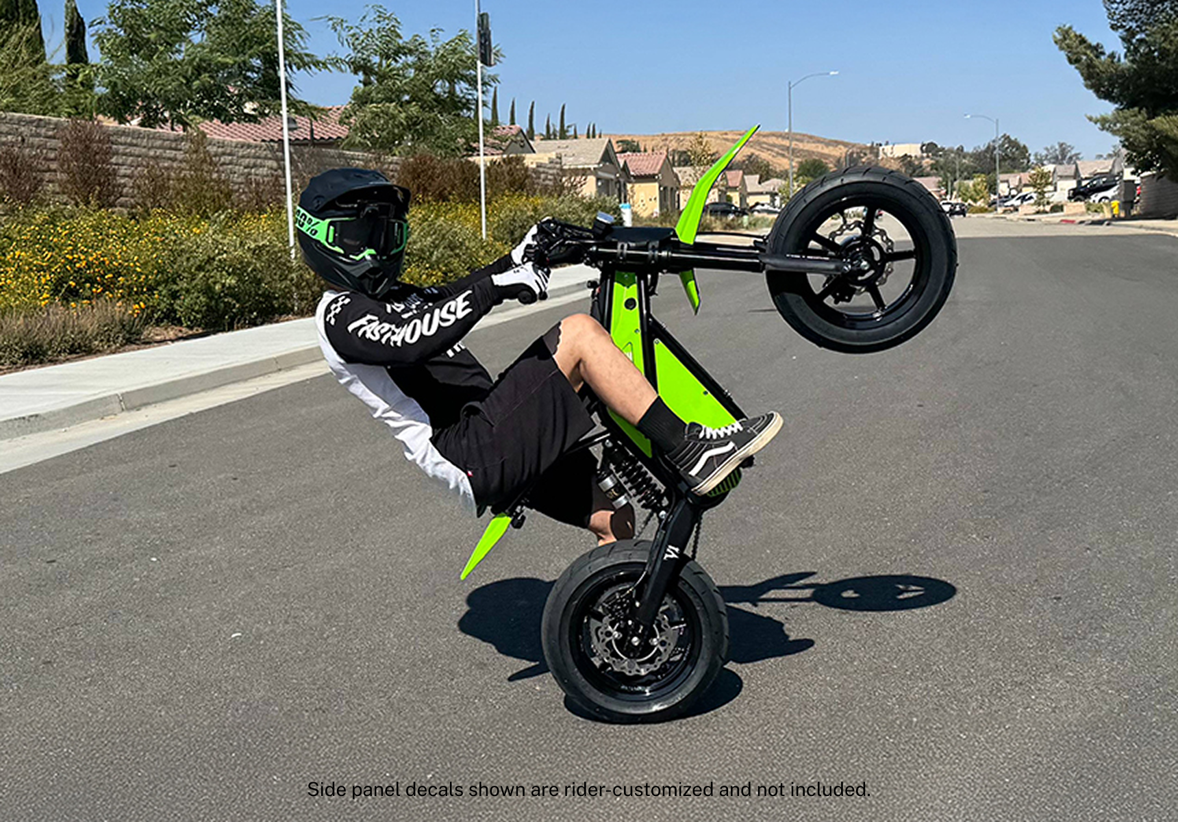Heybike V1 Electric Dirt Bike + Supermoto Tire Set