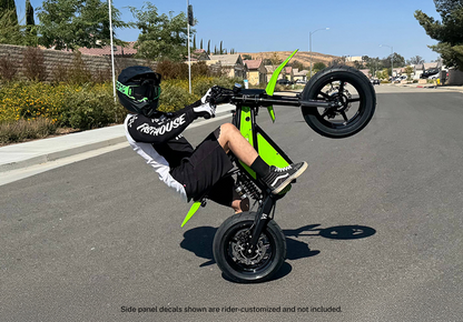 Heybike V1 Electric Dirt Bike + Supermoto Tire Set