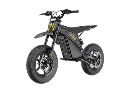 Heybike V1 E-Dirt Bike + Supermoto Tire Set