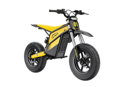 Heybike V1 E-Dirt Bike + Supermoto Tire Set