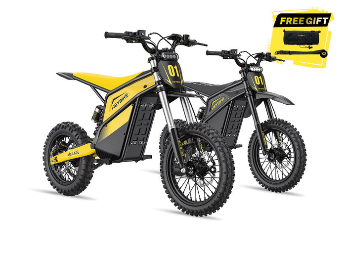 Heybike Villain Classic and Midnight Black bundle