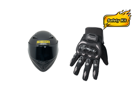 Helmet & Gloves Safety Kit – Heybike Sports