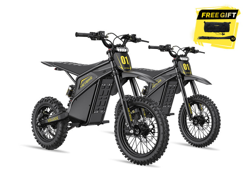 Heybike Villain Midnight Black Combo