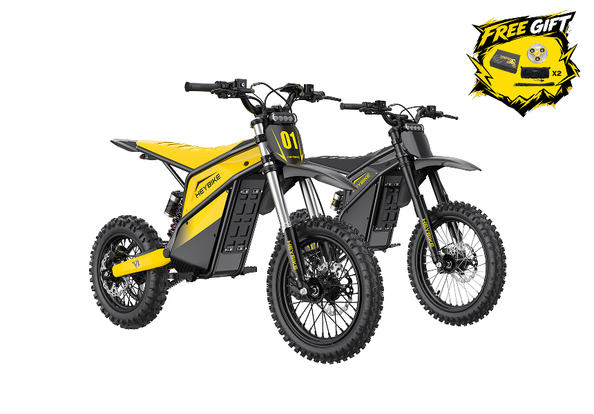 Heybike V1 + V1 Pro Electric Dirt Bike Bundle – 2-Bike Set
