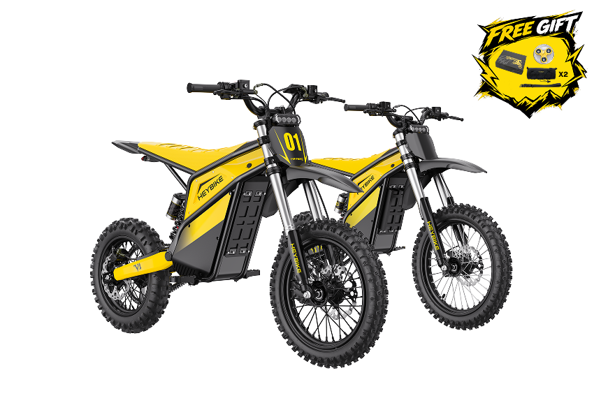 Heybike V1 + V1 Pro Electric Dirt Bike Bundle – 2-Bike Set