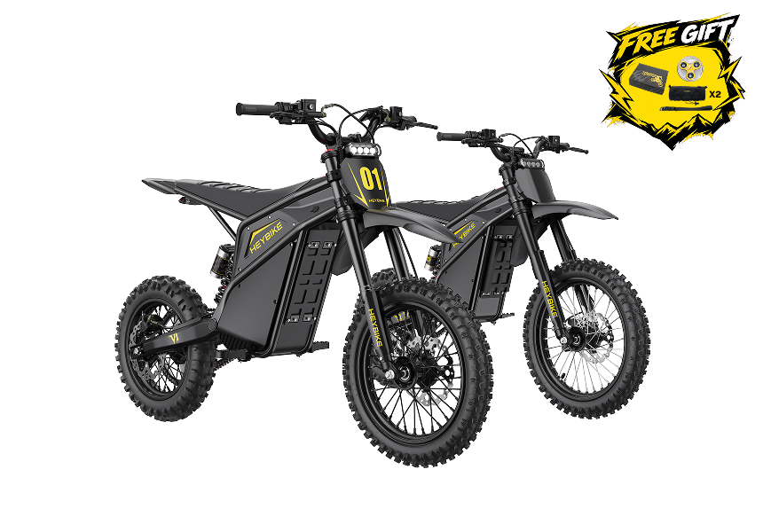 Heybike V1 + V1 Pro Electric Dirt Bike Bundle – 2-Bike Set