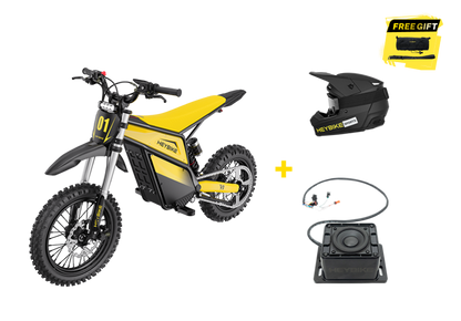 Heybike Electric Dirt Bike Ride-Ready Bundle