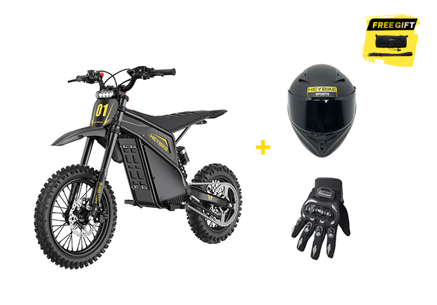 Heybike V1 Electric Dirt Bike Safety Kit Bundle