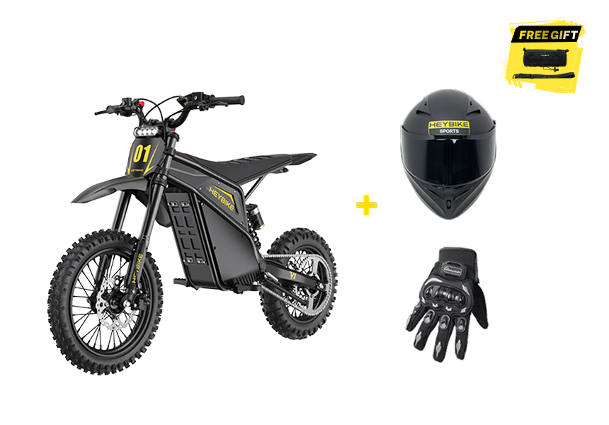 Heybike V1 Electric Dirt Bike Safety Kit Bundle