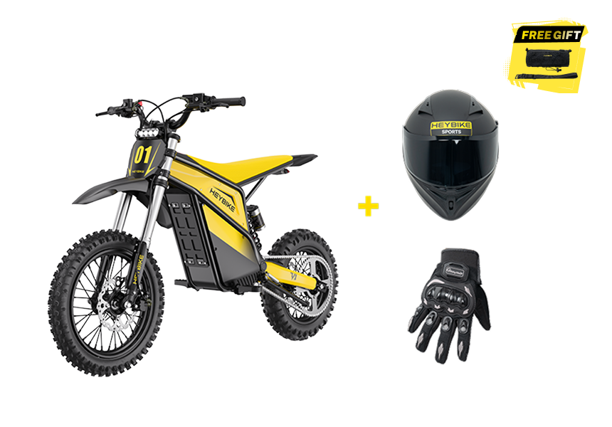 Heybike V1 Electric Dirt Bike Safety Kit Bundle